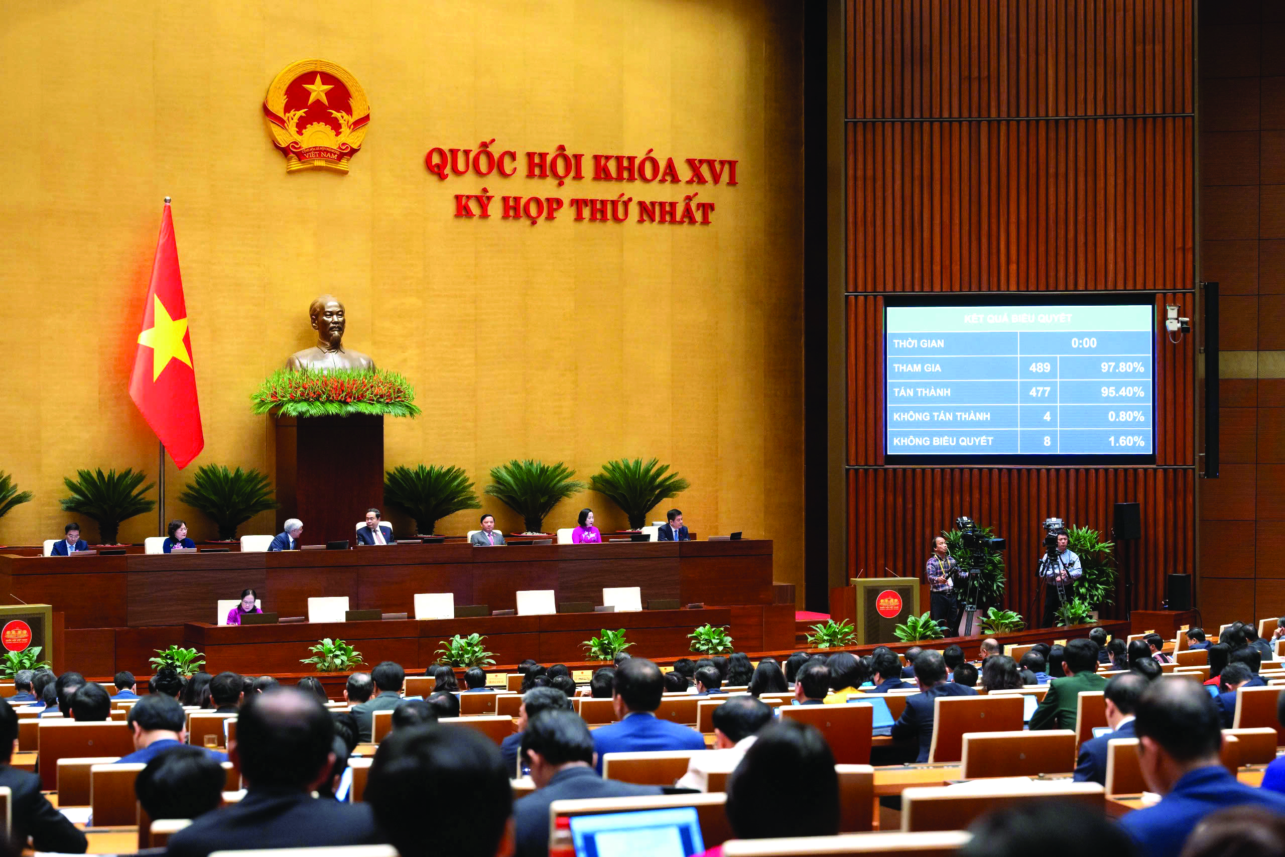 Quốc hội thông qua Nghị quyết về Kế hoạch phát triển kinh tế - xã hội giai đoạn 2026 - 2030 tại phiên bế mạc Kỳ họp thứ nhất, Quốc hội khóa XVI, ngày 24/4/2026.